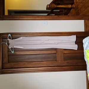 Calvin Klein baby pink gown